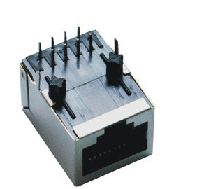 Magnetic Modules POE RJ45 Jack, POE RJ45 Connector Female Without LED And Shielded Insert Plate