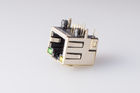 RJ45 Modular Connector Single Port RJ45 Modular Jack 8P8C Router Jack 