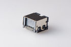 90 Degree RJ45 Connector / RJ11 RJ45 Jack Modular Connector with Sinking Plate