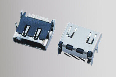 19P HDMI Connectors Female SMT Type Rj45 Surface Mount Jack