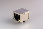 8P8C RJ45 with Transformer 10 / 100, Registered Jack 45 21.6MM Single Port with Shield / LED