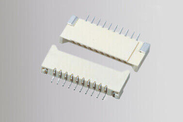 FPC 90°dual contact SMT non-ZIF connector 2.0H - No Ho-1.0mm