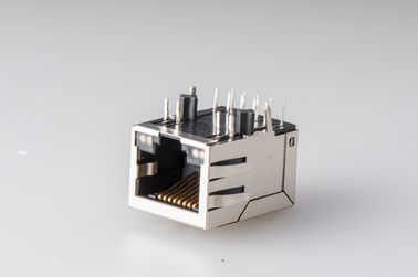 8P Internal Magnetic RJ45 WITH Transformer Shielded LED Color No EMI For Set Box