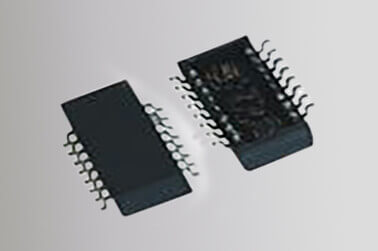 10 / 100 / 1000 Base - TX Single Port Surface Mount LAN Magnetics