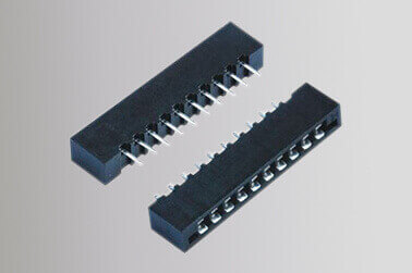 Round Female Pin Headers 1.27MM Pitch Connector DIP 180 Degree For PCB Insert Plate