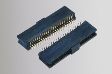 Double Low 44-60 Pins, 10 Pin Header SMT Female Pin Headers With Cap LCP Plastic