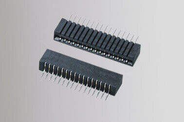 FPC 90° SMT non-ZIF dual contact connector 3.5H-1.25mm