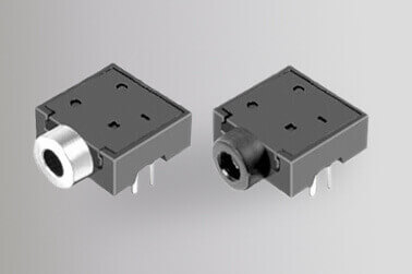 2.5mm 3 Pole DIP 5 Pin Audio Jack